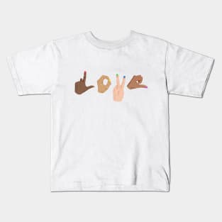 Pride Love Kids T-Shirt